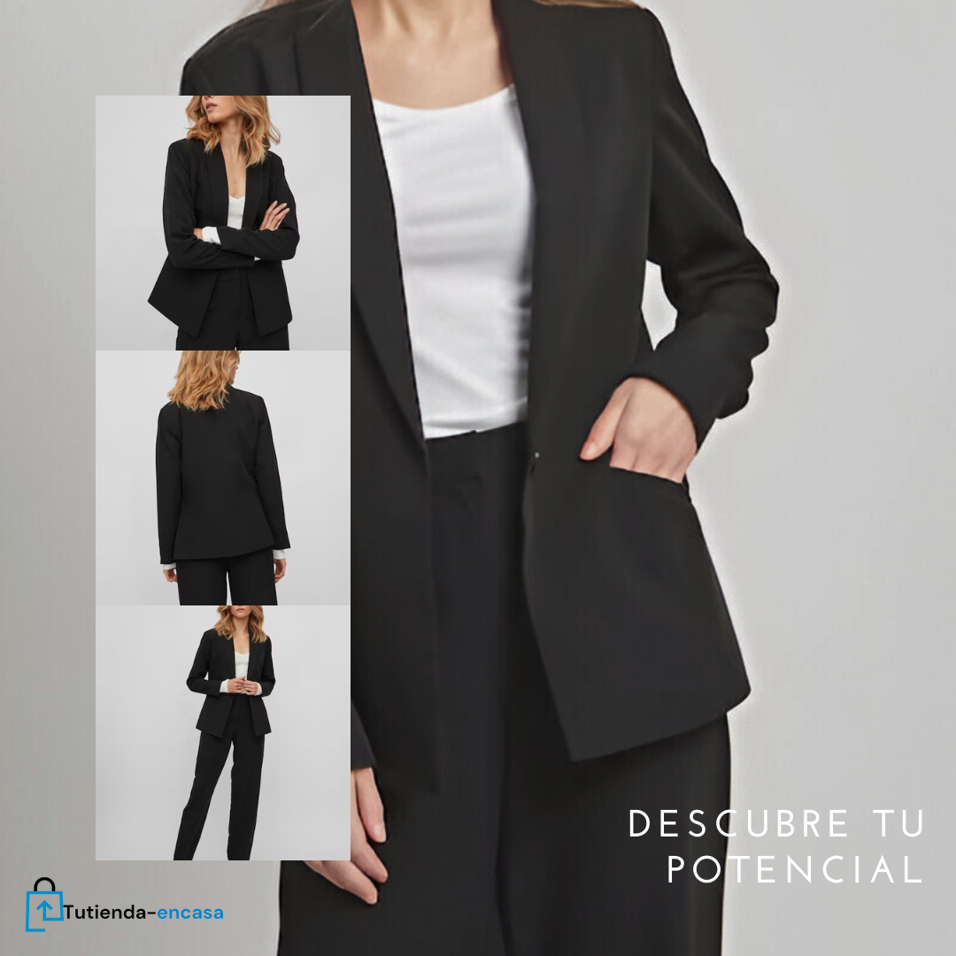 Pantalon Con Blazer Elegance™-¡Impresiona en cada ocasión!