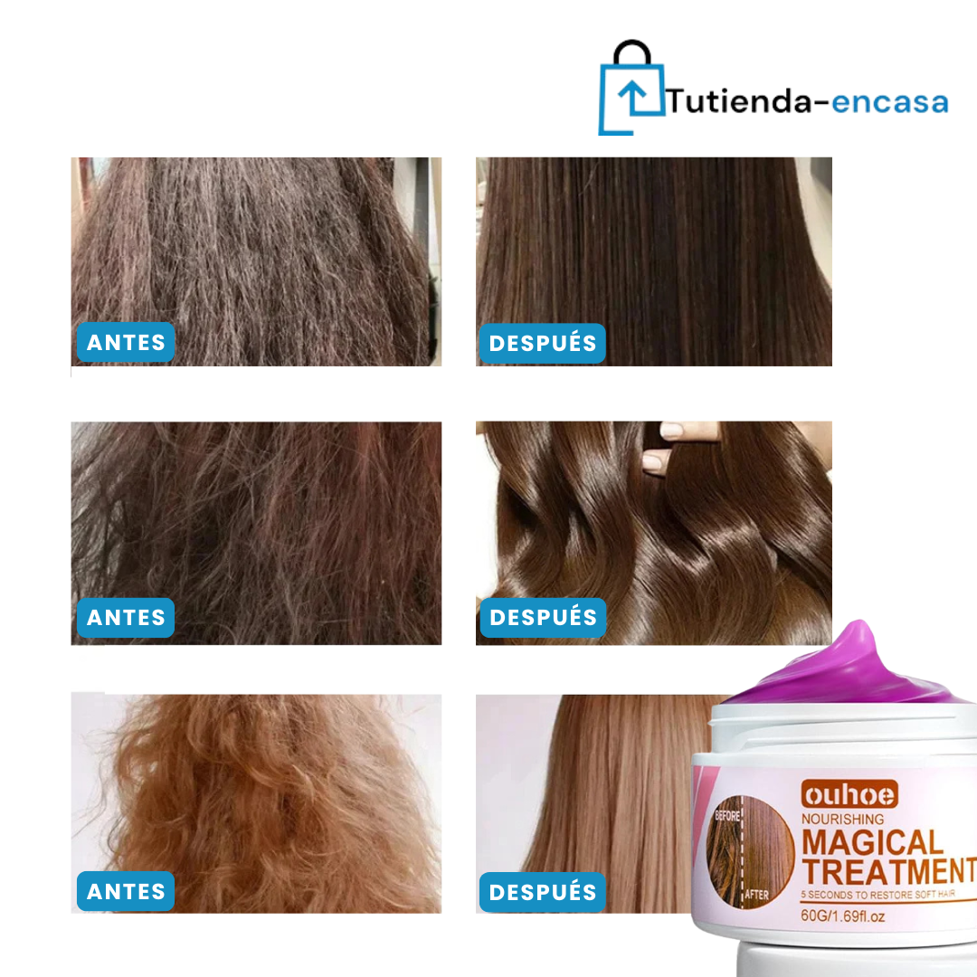 Tratamiento Mágico para el Cabello  - Nutre y Repara en Segundos