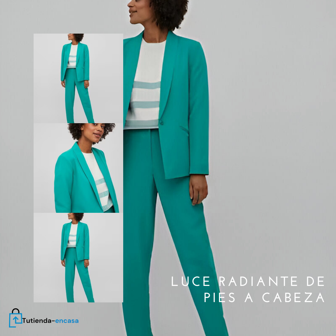 Pantalon Con Blazer Elegance™-¡Impresiona en cada ocasión!