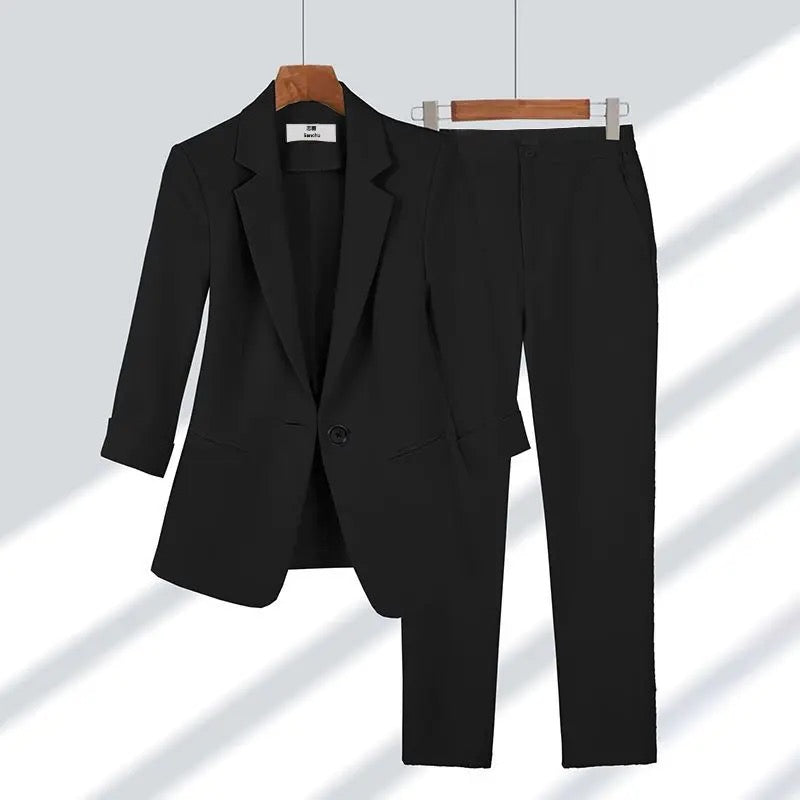 Pantalon Con Blazer Elegance™-¡Impresiona en cada ocasión!